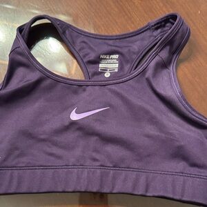 Nike Pro Girl’s Deep Purple Sports Bra